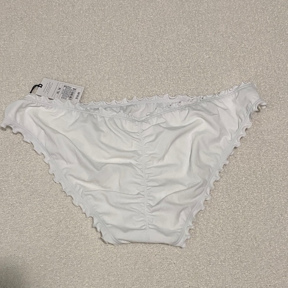 Shade & Shore White Ruffle Swim Bottom - Picture 2 of 3